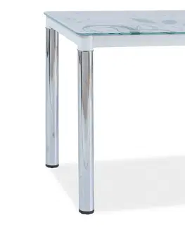 Jedálenské stoly Jedálenský stôl TAMAR 100x60, krémový