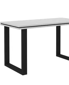 Moderné kancelárske stoly Písací stôl Malta Kovové nohy Svetlo šedá (doska 56mm) Typ 160