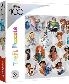 Hračky puzzle TREFL - Puzzle 300 - Disney kúzlo / Disney 100