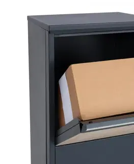 Poštové schránky Poštová schránka na balíky G80 XL Tmavohnedá