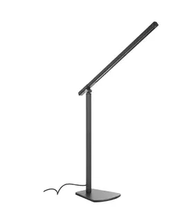 Stolové lampy na písací stôl NOWA GmbH Stolová LED lampa Marek, stmievateľná, antracit