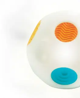 Zvukové a svietiace hračky INFANTINO - Hudobná a svietiaca loptička Rainbow Ball