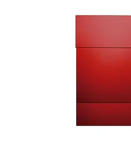 Poštové schránky Radius design cologne Schránka na listy RADIUS DESIGN (LETTERMANN 5 STANDING red 566R) červená