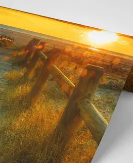 Samolepiace tapety Samolepiaca fototapeta fascinujúci západ slnka