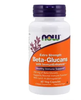 Ostatné špeciálne doplnky výživy NOW Foods Beta-Glucans with ImmunEnhancer™
