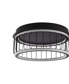 Stropné svietidlá Searchlight LED stropné svietidlo Klietka Ø 40cm