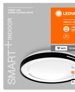 SmartHome stropné svietidlá LEDVANCE SMART+ LEDVANCE SMART+WiFi Orbis Lisa stropné LED svetlo