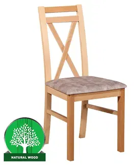 Drevené stoličky Stolička W114 bukový lak livia 8
