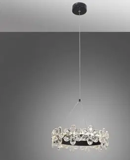 Moderné lampy do obývačky Arvin Závesné svietidlo 30 14w Led Čierna