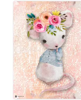 Obrazy do detskej izby Obrazy na stenu do detskej izby - Myšička
