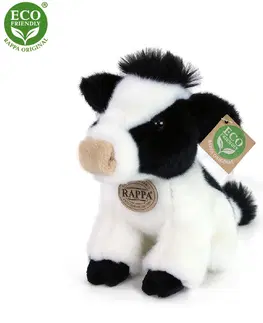 Plyšové hračky RAPPA - Krava plyšová sediaca 18cm