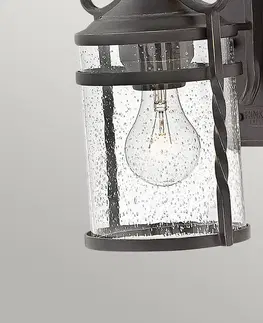 Vonkajšie nástenné svietidlá HINKLEY Vonkajšie nástenné svietidlo Casa S, tvar lucerny