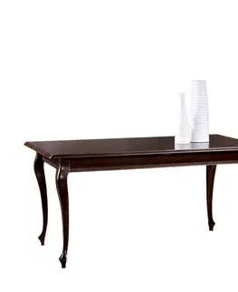 Jedálenské stoly TARANKO Verona V-4 rustikálny rozkladací jedálenský stôl hnedá