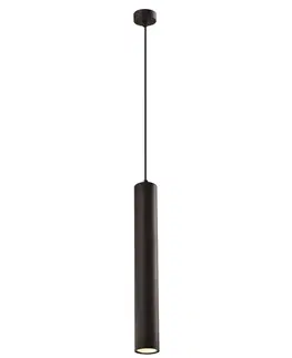 Nábytok Závesná lampa TUBO 1xGU10 40 cm Candellux Čierna