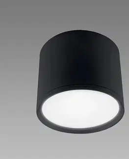 Lampy do obývačky Stropná lampa rolen LED 10W BLACK 03781