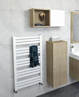 Kúpeľňa SAPHO - ESPACE skrinka 35x94x32cm, 1x dvierka, ľavá/pravá, biela lesk ESC530-3030