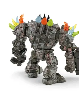 Drevené hračky Schleich 42549 Veľký robot s Mini Creature