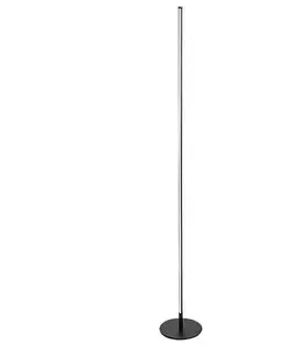 Stolové lampy Rabalux 74005 stojacia LED lampa Luigi, 18 W, čierna