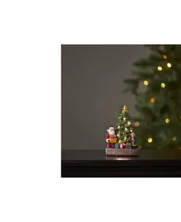 Vianočné dekorácie Eglo Eglo 411483 - LED Vianočná dekorácia KIDSVILLE 8xLED/0,06W/3xAAA 
