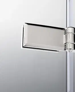 Sprchové dvere H K - Vaňová zástena S2 CLEAR 100x140cm - dvojdielna sklopná, číre sklo SE-S2CLEAR100