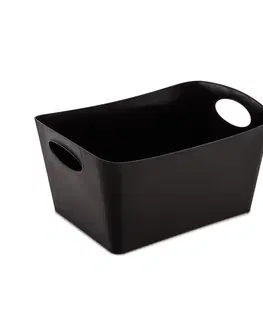 Úložné boxy Koziol Úložný box Boxxx čierna, 3,5 l