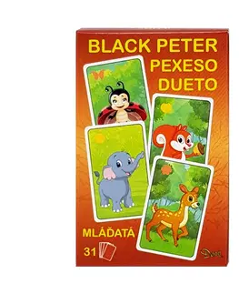 Hračky spoločenské hry - hracie karty a kasíno HYDRODATA - Čierny Peter - MLÁĎAŤÁ