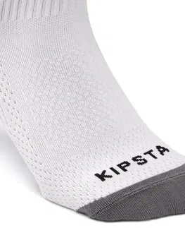 ponožky Detské polovysoké futbalové ponožky Viralto MiD II Club biele