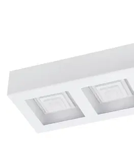 Stropné svietidlá EGLO Ferreros – dvoj-plameňové stropné LED svetlo biele
