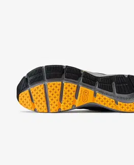pánske tenisky Pánska bežecká obuv Run Active čierno-oranžová