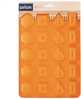 Formy na pečenie Orion Silikónová forma na labky, oranžová