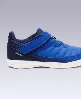 detské tenisky Detská futsalová obuv ESKUDO 500 KD modrá