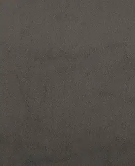 Jedálenské zostavy Otočná jedálenská stolička zamat / kov Dekorhome Čierna