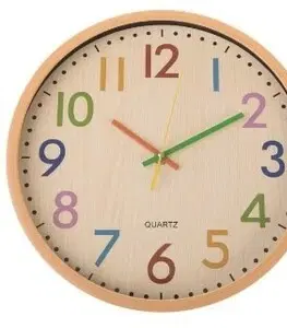 Hodiny Nástenné hodiny Colored, pr. 30,5 cm, plast
