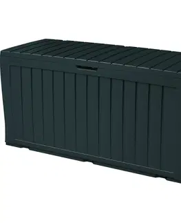 Úložné boxy Keter Záhradný úložný box so sedátkom Marvel plus antracit, 270 l, 116 x 57 x 45 cm