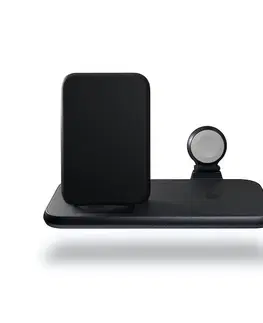 Nabíjačky pre mobilné telefóny ZENS Aluminium 4-in-1 Stand Wireless Charger with 45W USB PD, black ZEDC15B
