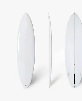 surf Surfovacia doska 6'8" 900 stredná dĺžka biela