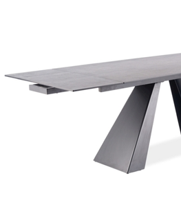 Jedálenské stoly DALI jedálenský stôl 160, šedá / čierna