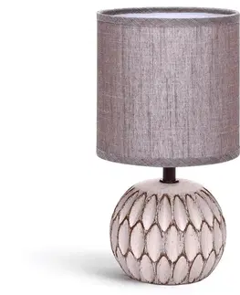Lampy  B.V.  - Stolná lampa 1xE14/40W/230V fialová 