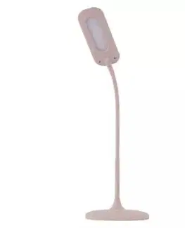Stolné lampy EMOS Lampa stolná LED STELLA, ružová Z7602P