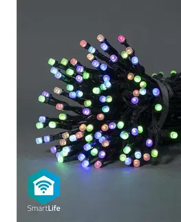 Vianočné dekorácie   WIFILX01C84 - LED RGB Vonkajšia reťaz 84xLED/8 funkcií 13m IP65 Wi-Fi Tuya 
