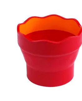 Hračky FABER CASTELL - Pohár na vodu Faber-Castell červený