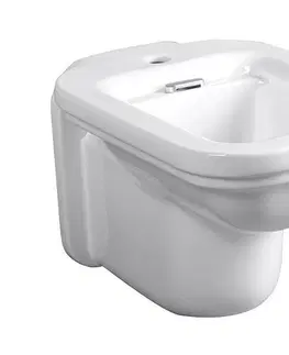 Kúpeľňa KERASAN - WALDORF bidet závesný 37x55cm, biela 4125K1
