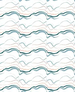 Abstraktné tapety Tapeta farebné vlnky