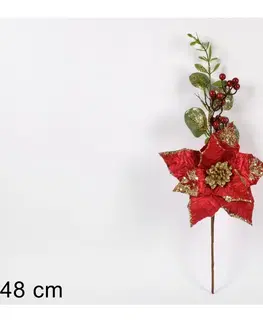 Vianočné dekorácie MAKRO - Vetvička vianočná