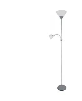 Lampy  Stojacia lampa 1xE27/60W/230V + 1xE14/25W 
