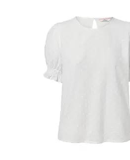 Shirts & Tops Blúzkové tričko s ažúrovou výšivkou