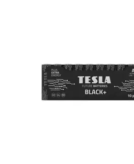Predlžovacie káble Tesla Batteries Tesla Batteries - 10 ks Alkalická batéria AA BLACK+ 1,5V 