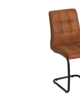 Stoličky - moderné LuxD 20689 Dizajnová konzolová stolička Moderna, svetlohnedá