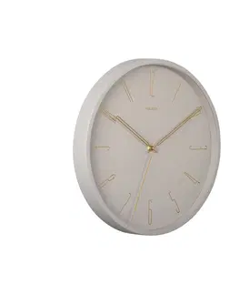 Hodiny Karlsson 5898WG dizajnové nástenné hodiny