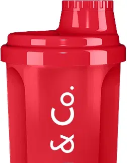 Športová výživa Protein & Co. Shaker Protein&Co. 700 ml Farba: Červená